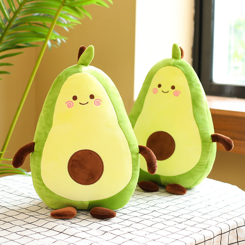 40 cm Avocado Plüschtier Fruchtkissen Avocado-Plüschkissen