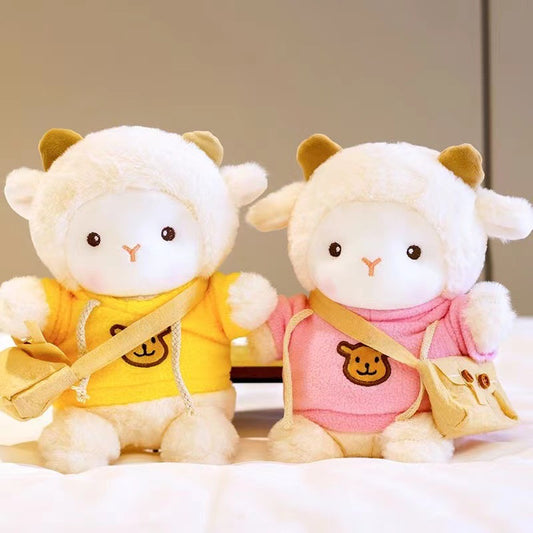 23cm Schaf mit Outfits Kuscheltier Tiergruppen
