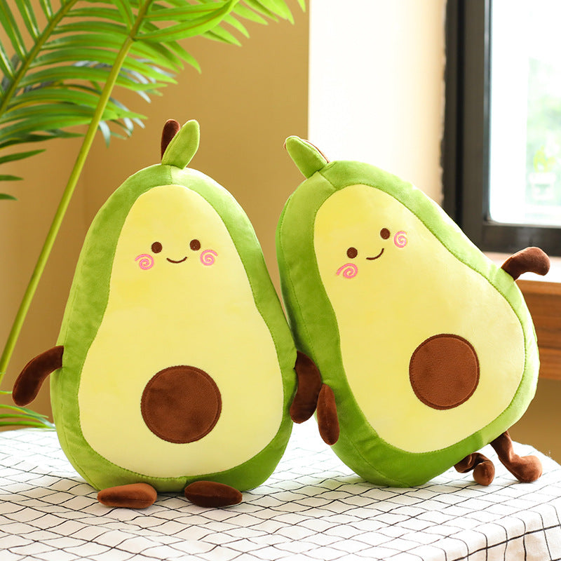 40 cm Avocado Plüschtier Fruchtkissen Avocado-Plüschkissen