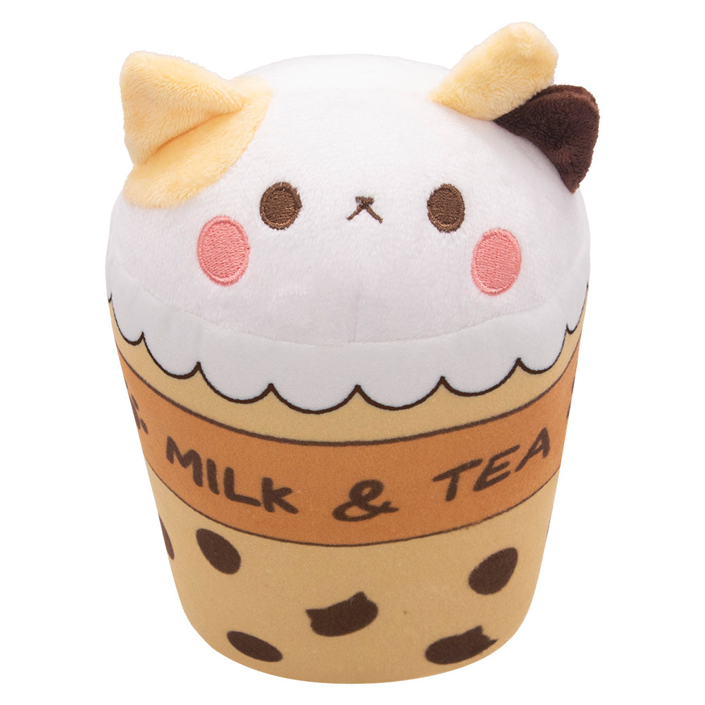 Calico Bubble Tea Plüschtier Katze Kissen Kuscheltier