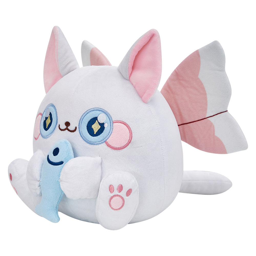 25cm Kuscheltier Katze weiß originelle Plüschtier