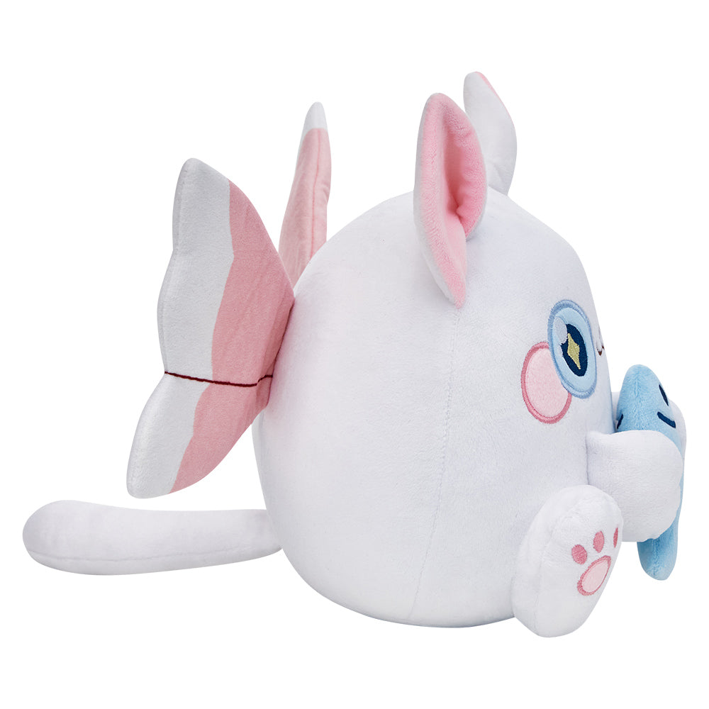 25cm Kuscheltier Katze weiß originelle Plüschtier