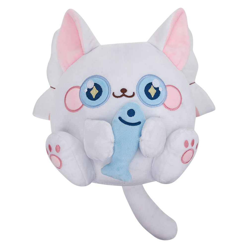 25cm Kuscheltier Katze weiß originelle Plüschtier