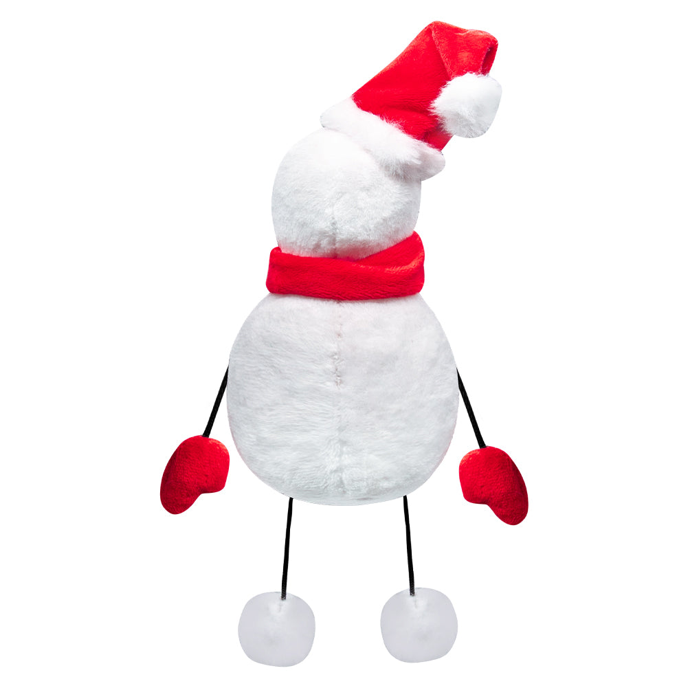 Schneemann Xmas Kranz Weihnachten weiß Türdekoration