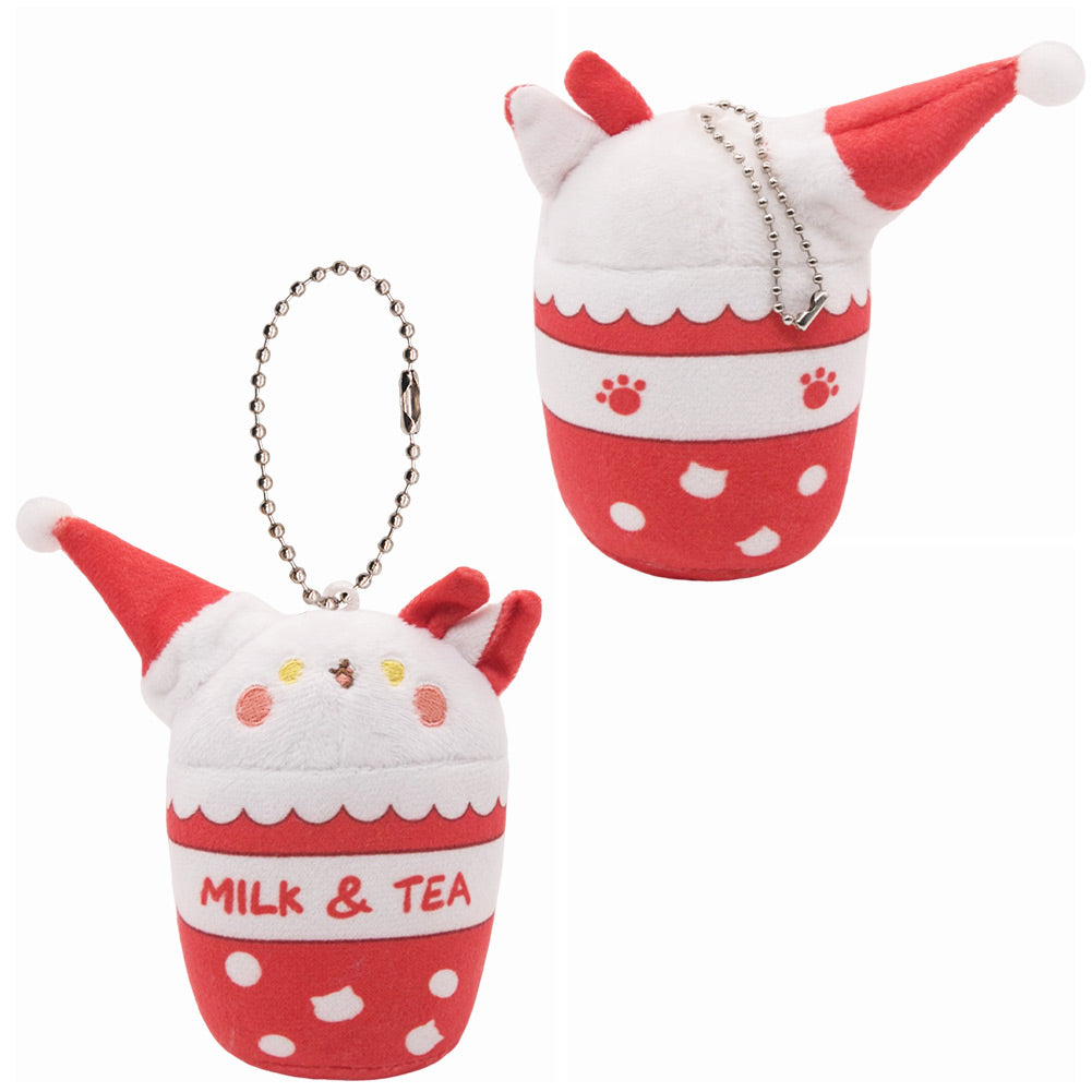 35cm Milk&Tea Kuscheltier Plüschtier Katze Weihnachtsgeschenk