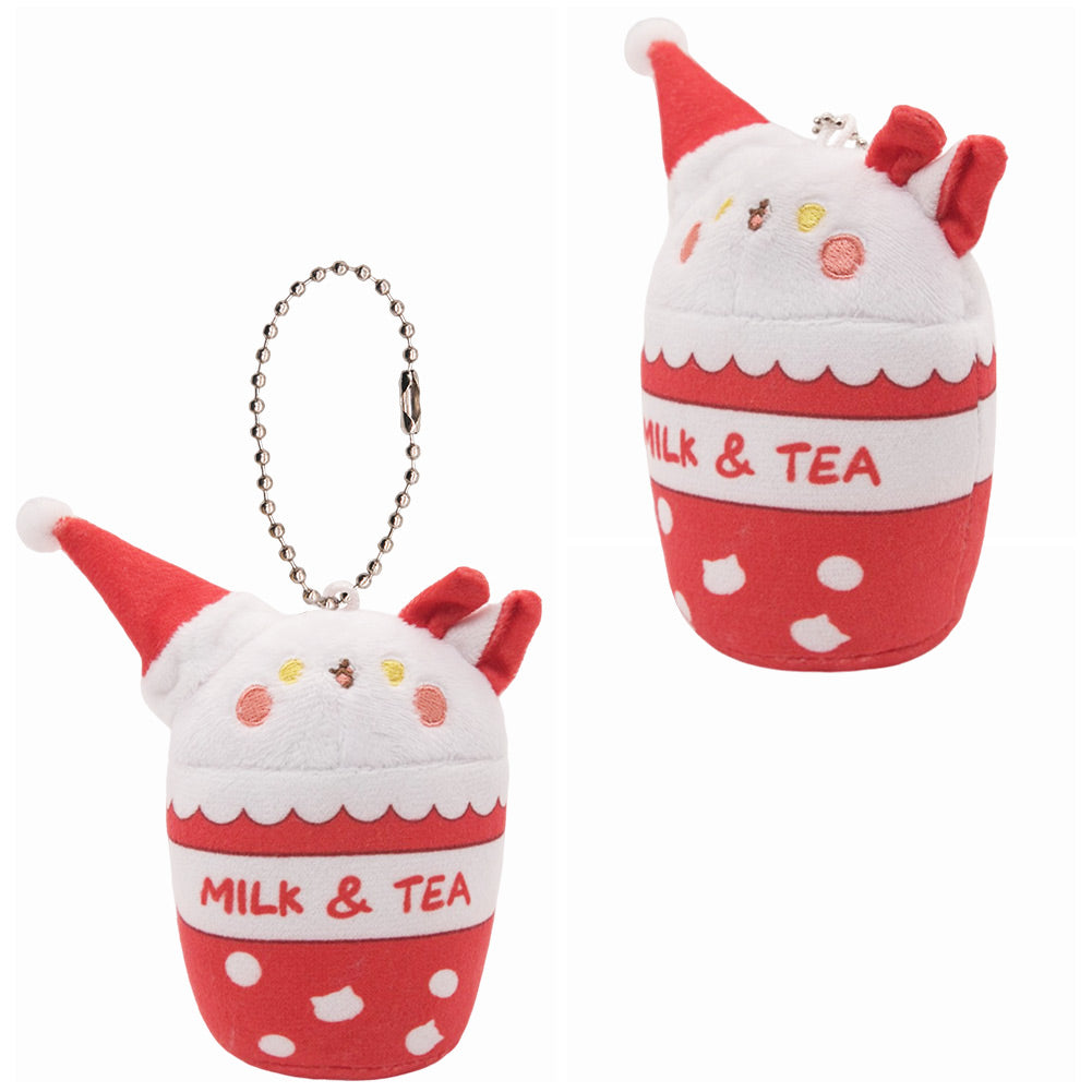 35cm Milk&Tea Kuscheltier Plüschtier Katze Weihnachtsgeschenk