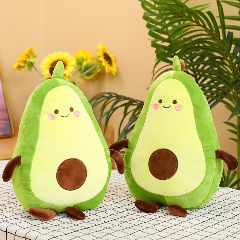 40 cm Avocado Plüschtier Fruchtkissen Avocado-Plüschkissen