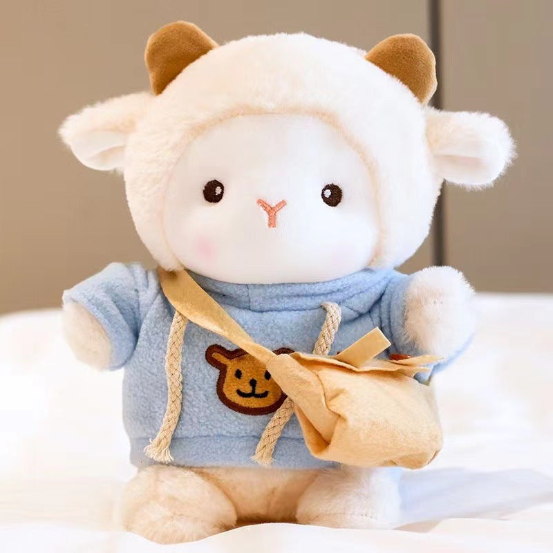 23cm Schaf mit Outfits Kuscheltier Tiergruppen