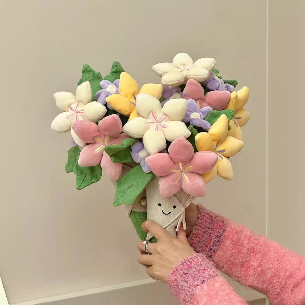 31cm Plüsch Halten Blumenstrauß als Muttertag Abitur Geschenk