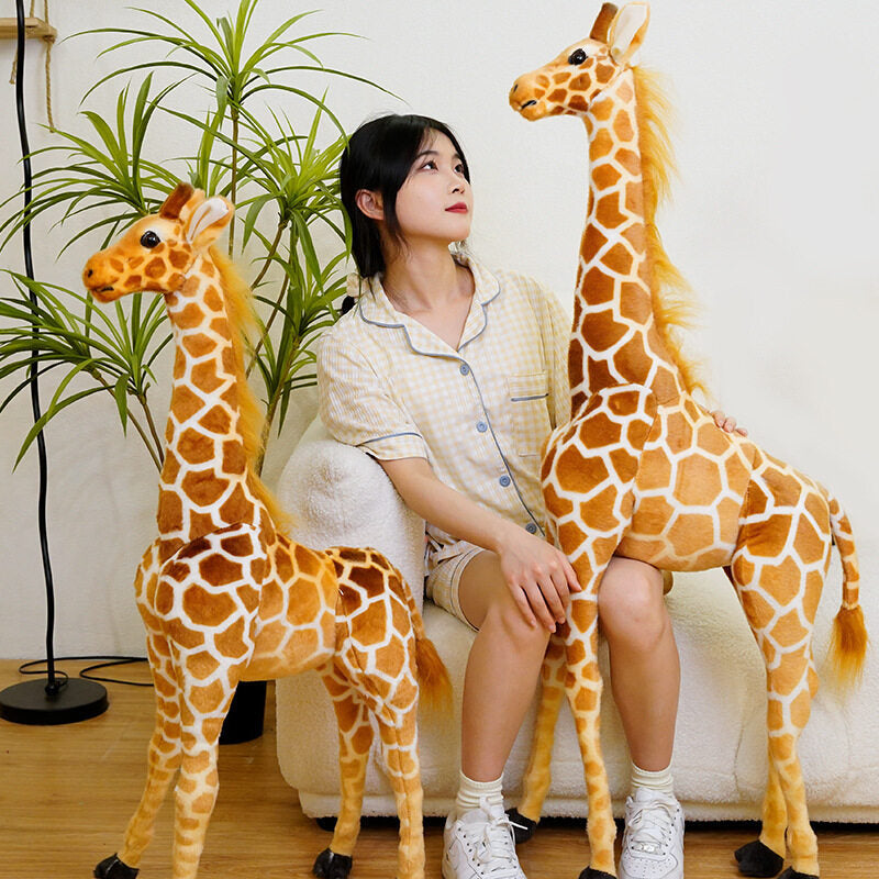 Giraffe Puppe Plüschtier Giraffe Kuscheltier als Geschenk