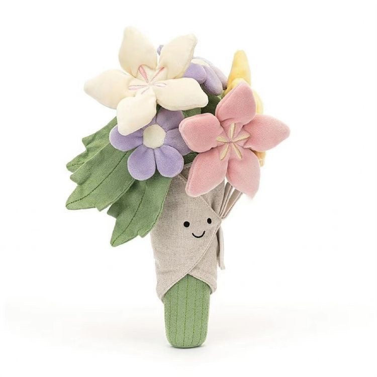 31cm Plüsch Halten Blumenstrauß als Muttertag Abitur Geschenk