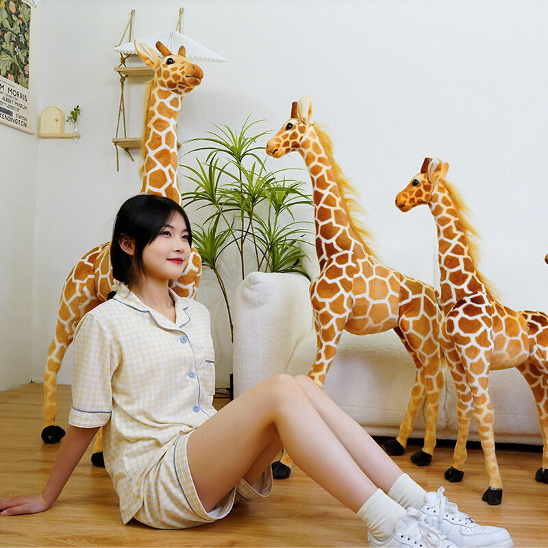 Giraffe Puppe Plüschtier Giraffe Kuscheltier als Geschenk