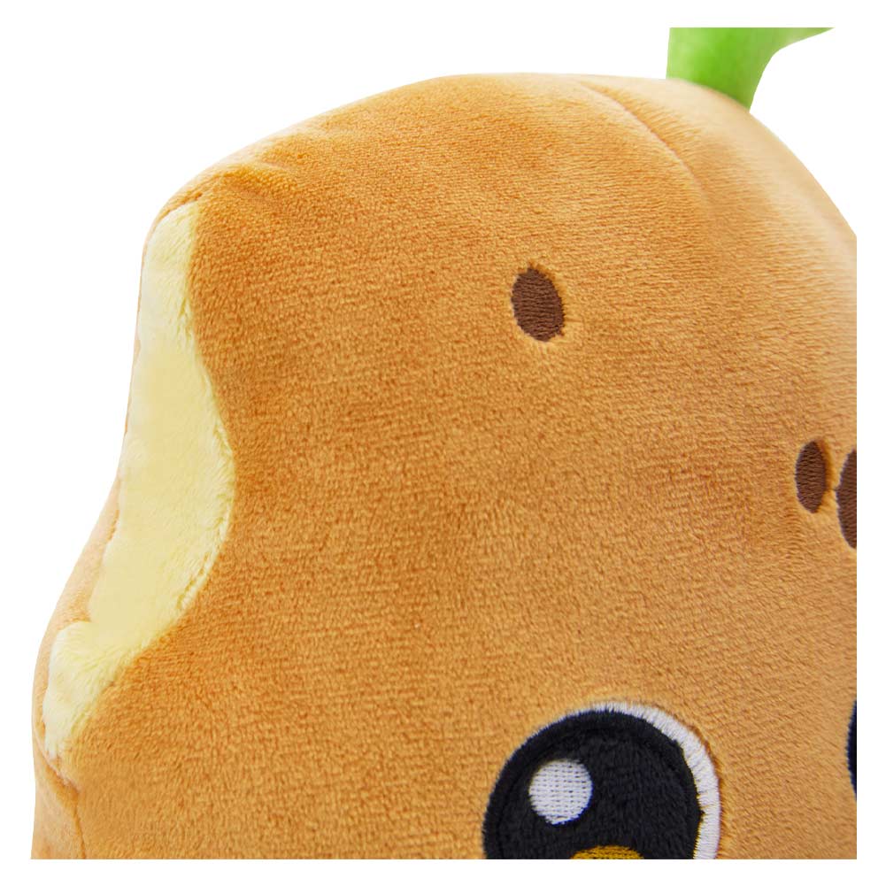 Kartoffel hält Pommes frites originelle Puppt Kuscheltier als Geschenk