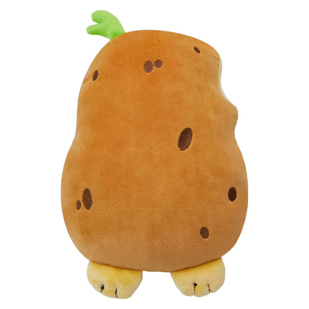 Kartoffel hält Pommes frites originelle Puppt Kuscheltier als Geschenk