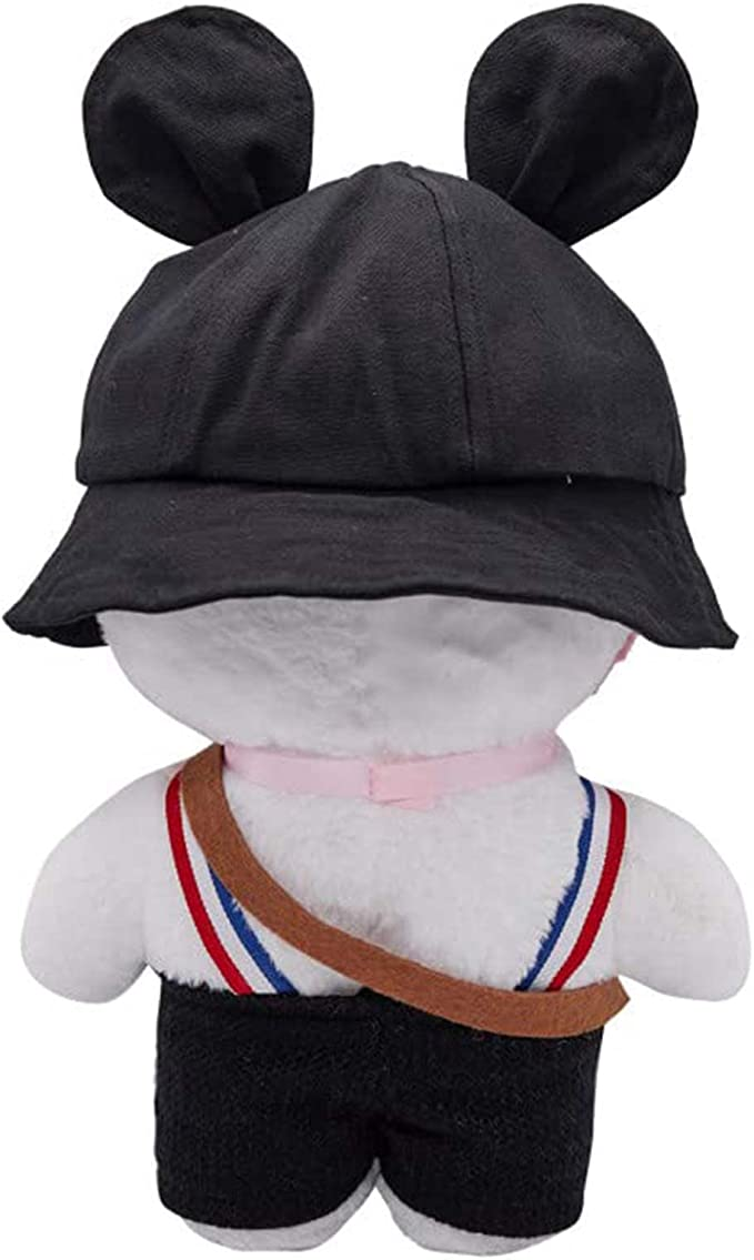 Ente Plüschtier Weihnachten Kuscheltier Geburtstagsgeschenk schwarz