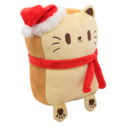 25cm Weihnachten Brot Katze KISSEN originelle Kuscheltier