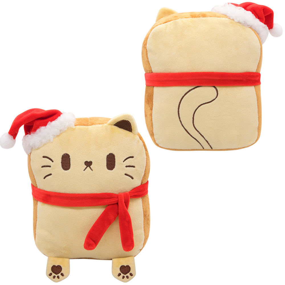 25cm Weihnachten Brot Katze KISSEN originelle Kuscheltier