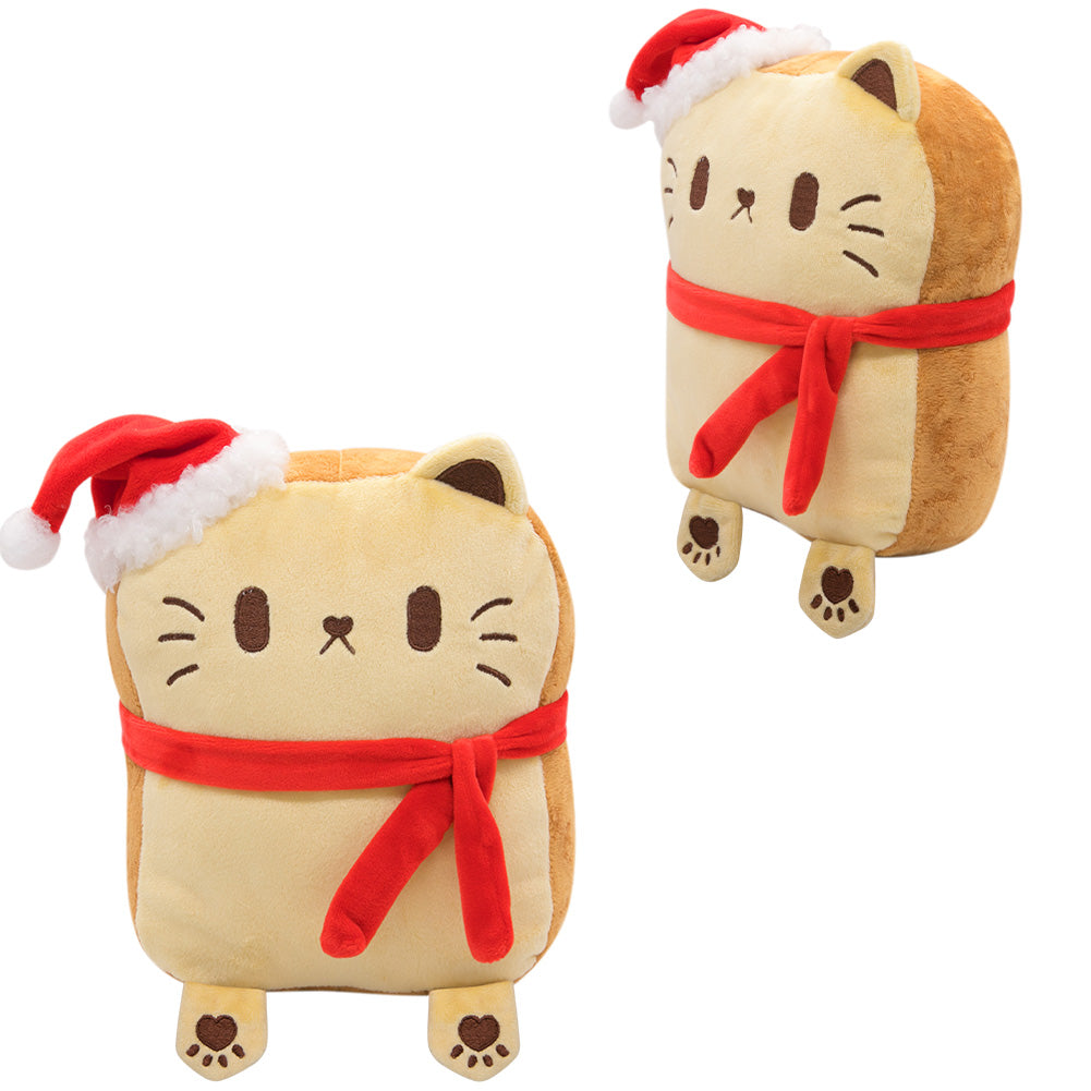 25cm Weihnachten Brot Katze KISSEN originelle Kuscheltier