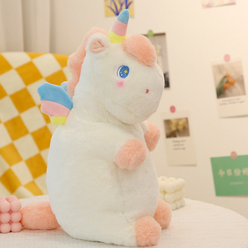 Kuscheltier Einhorn Kissen