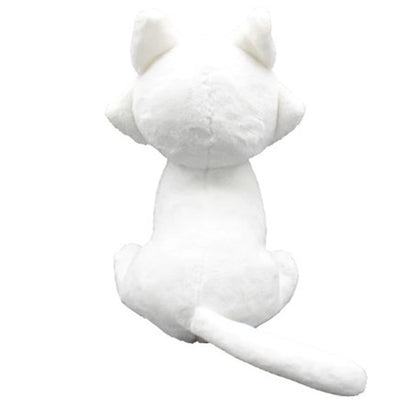 Weiße Katze Plüschtier Kuscheltier Karton Puppen als Geschenk