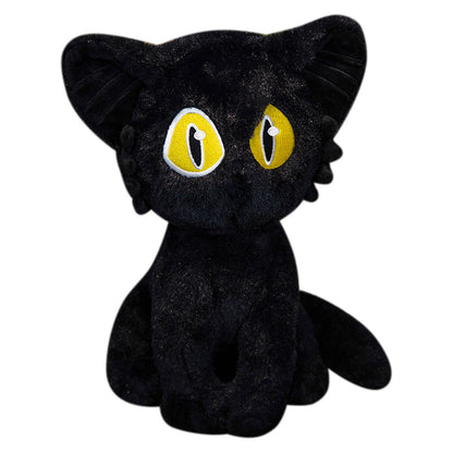 weiß schwarz Katze Plüschtier Katze Kuscheltier Karton Puppen als Geschenk